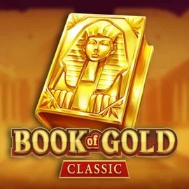 Book of Gold Classic slot icon by Playson, available at Jackburst Casino