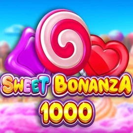 Sweet Bonanza 1000 logo – Slots by Pragmatic Play at Jackburst Casino